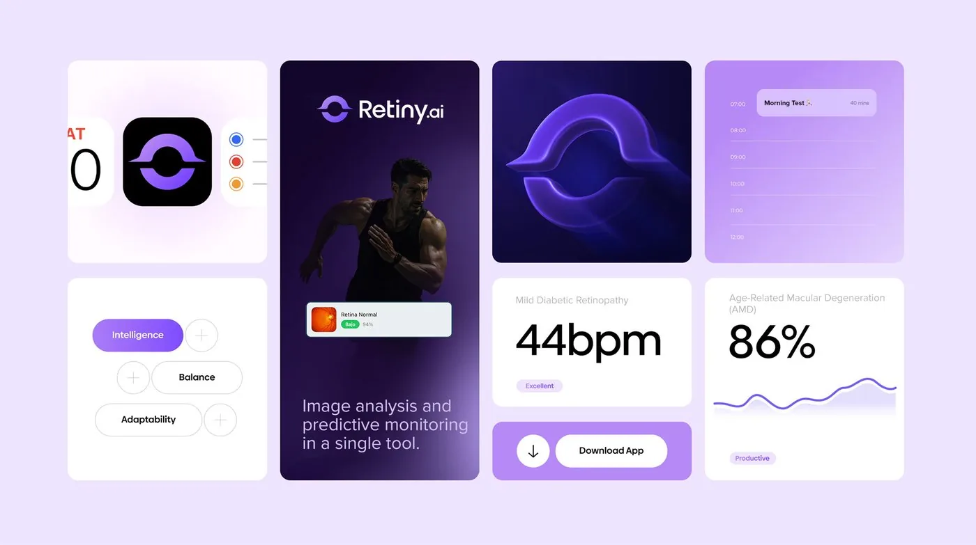 Retiny AI brand identity